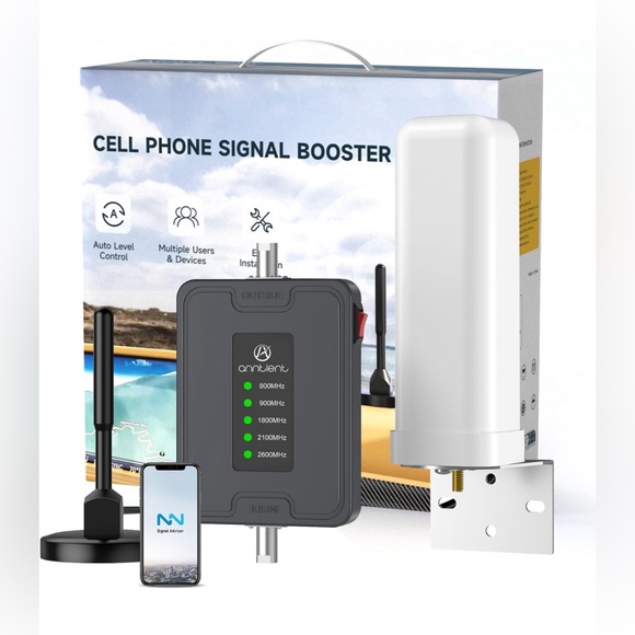 Cell Phone Signal Booster for RV | Boosts 5G 4G LTE for All U.S. Carriers - Picture 1 of 12